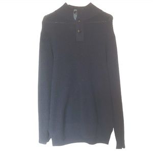 Navy Cotton Sweater